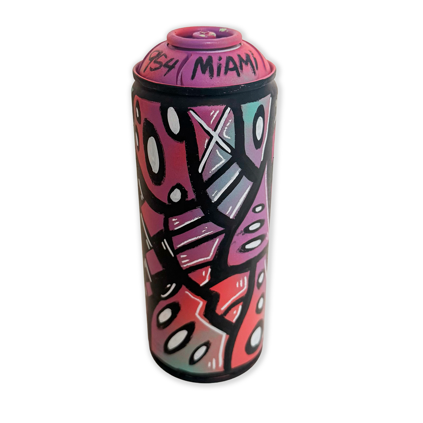 Painted Spray Can - Miami Vice