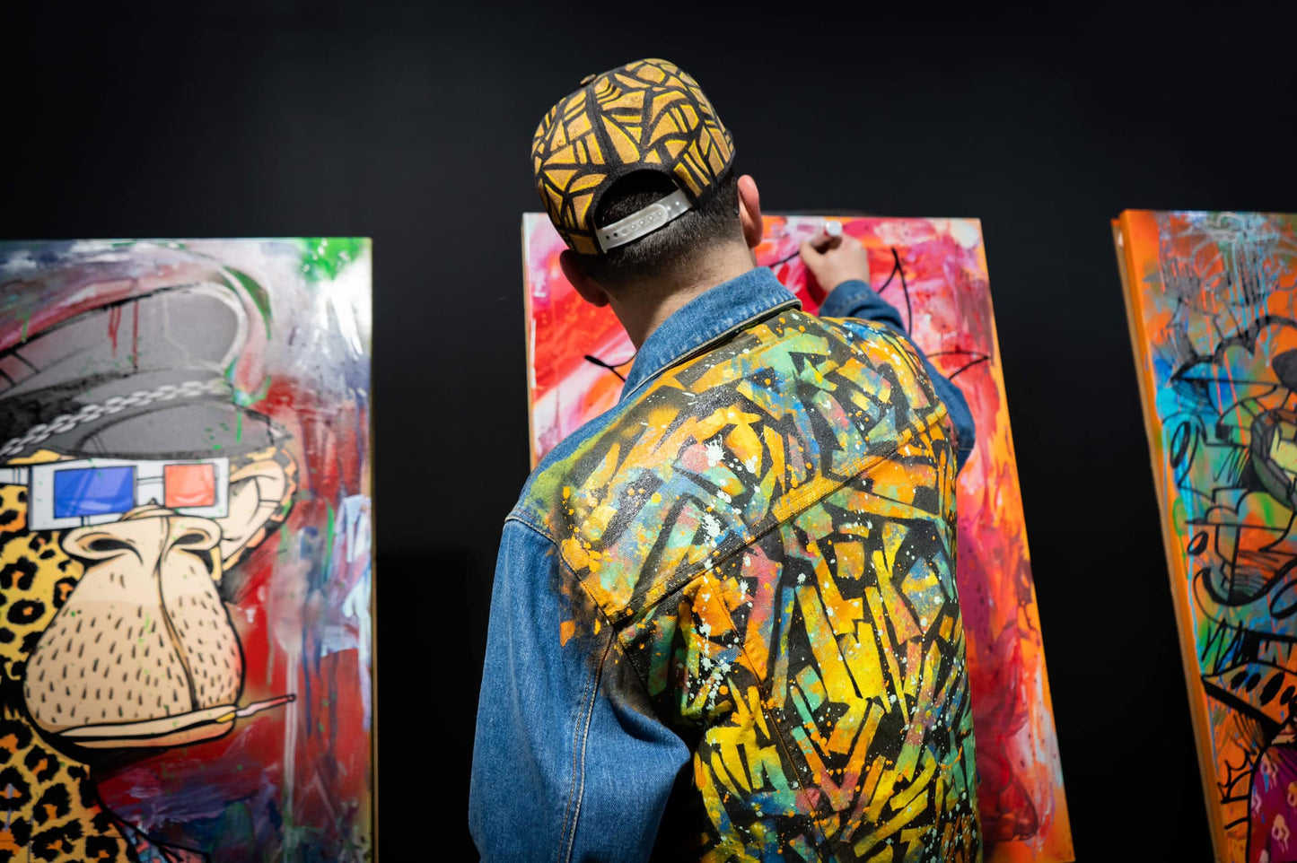 Custom Painted Jacket