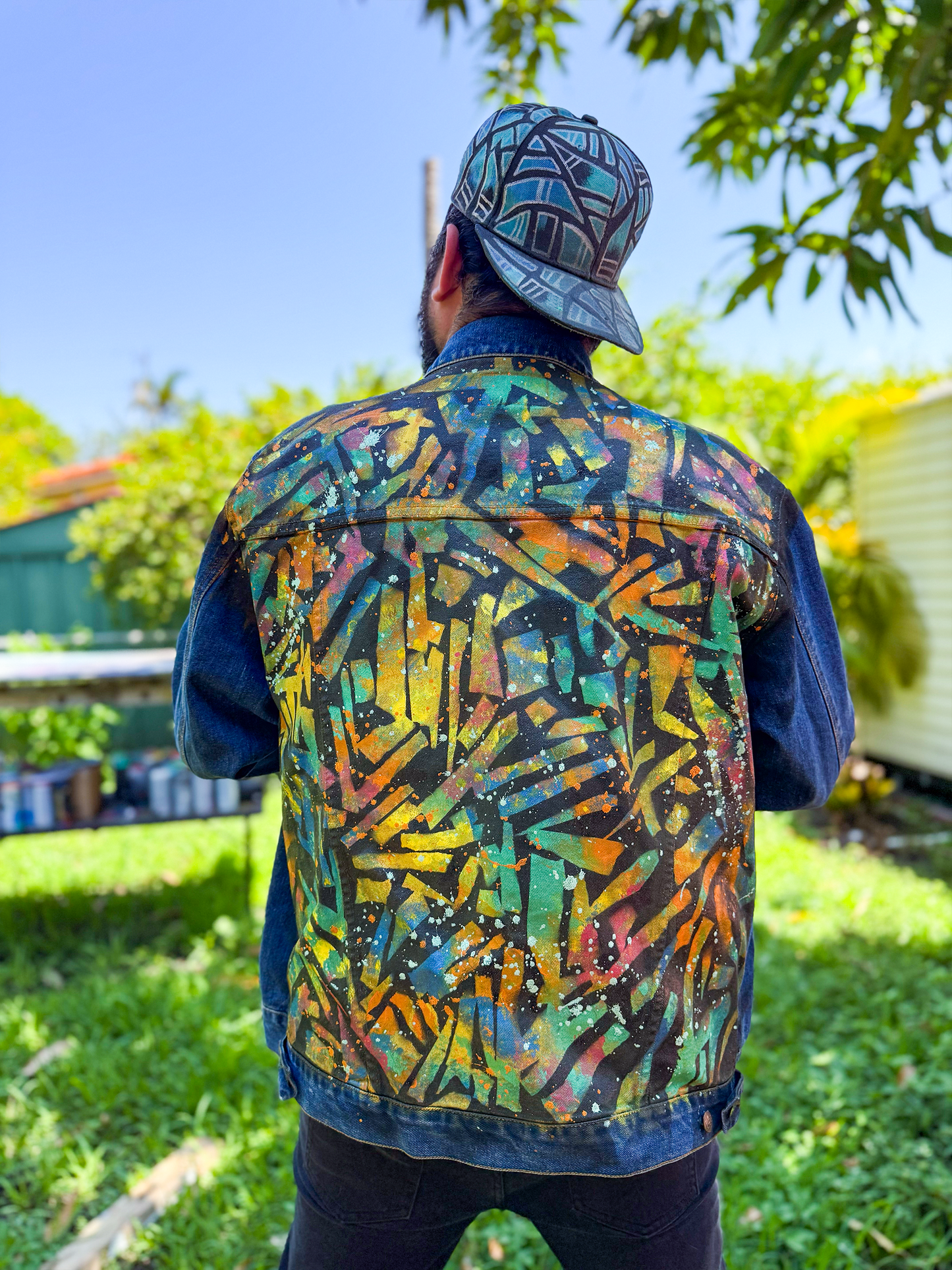 Custom Painted Jacket