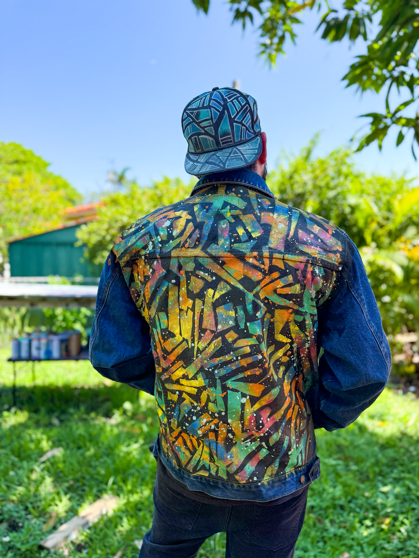 Custom Painted Jacket