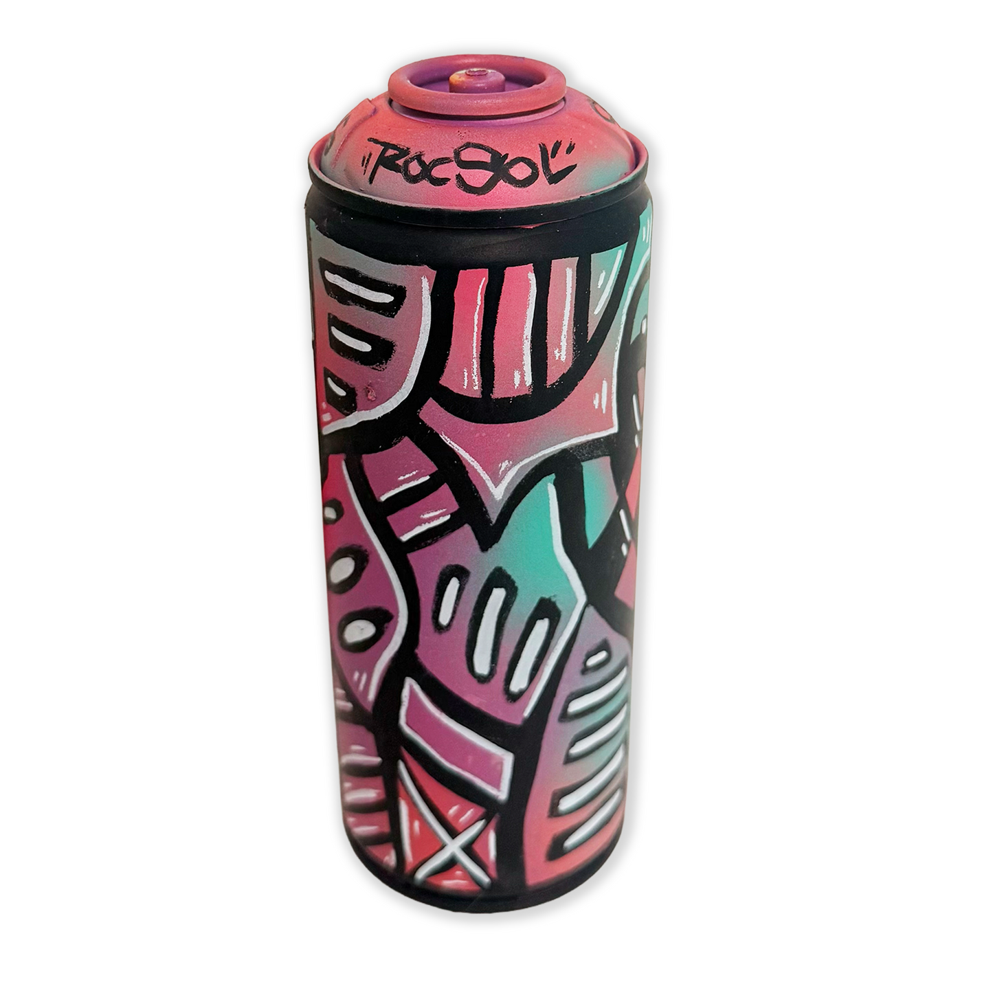 Painted Spray Can - Miami Vice
