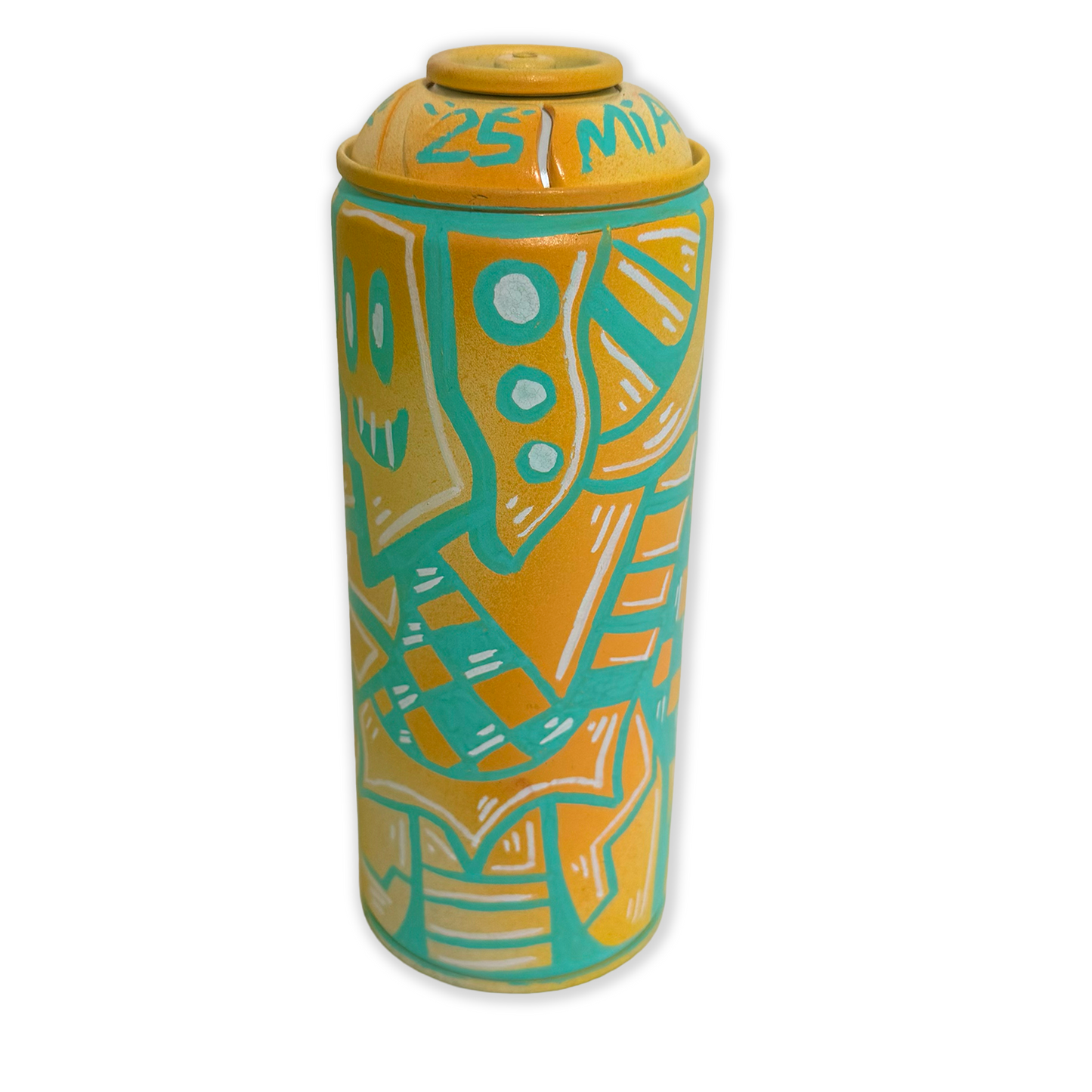 Painted Spray Can - Lemonade