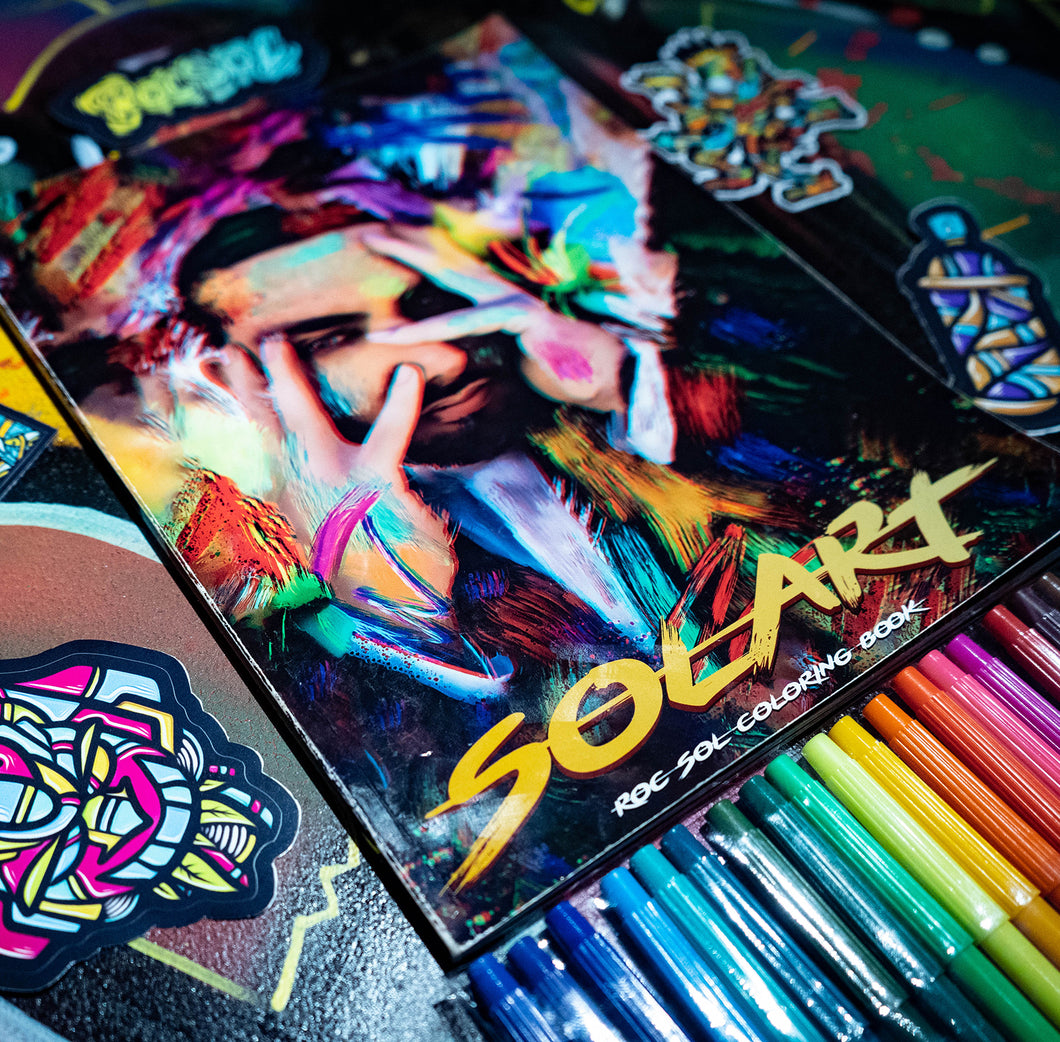 SOLART COLORING BOOK: LIMITED EDITION BUNDLE